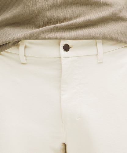 Lululemon ABC Slim-Fit Trouser 32L *Stretch Cotton VersaTwill Light Ivory