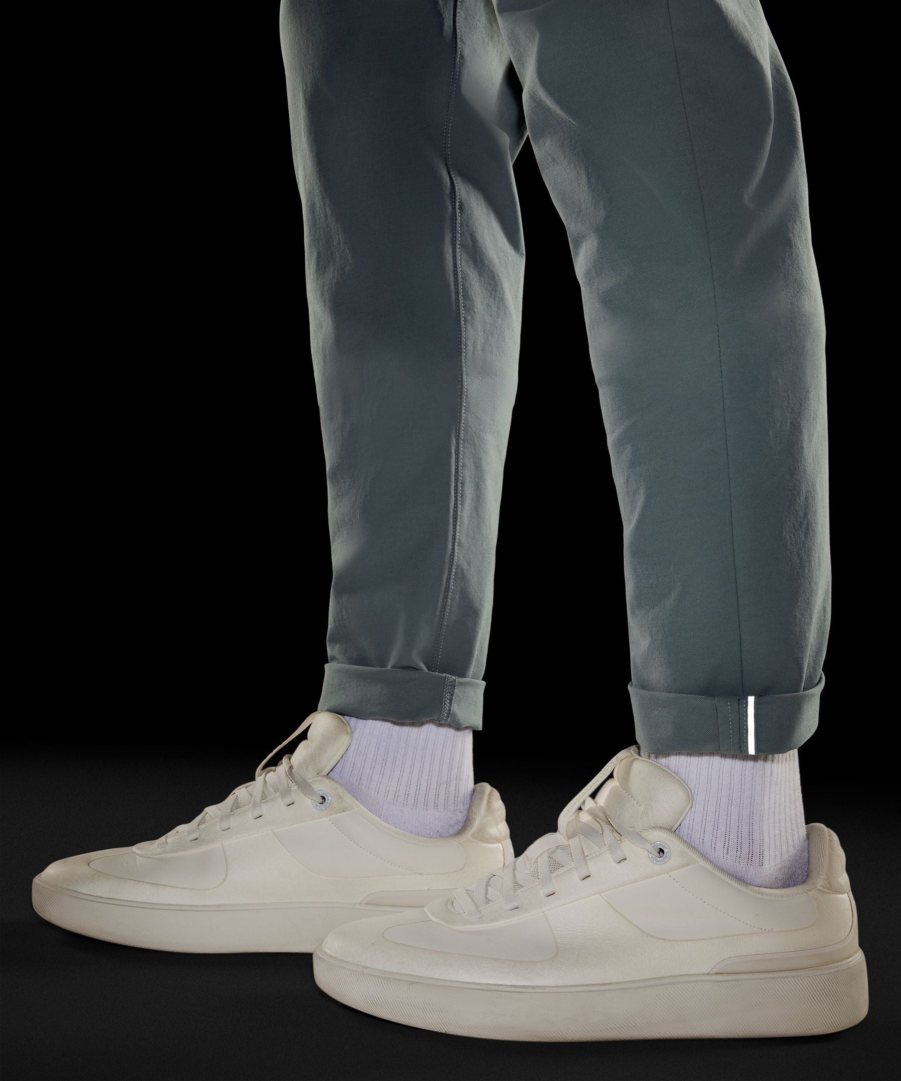 Lululemon ABC Slim-Fit Trouser 32L *Stretch Cotton VersaTwill Belgian Blue
