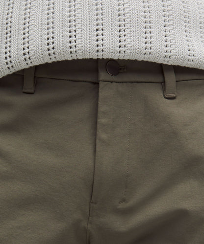 Lululemon ABC Slim-Fit Trouser 32L *Stretch Cotton VersaTwill Army Green