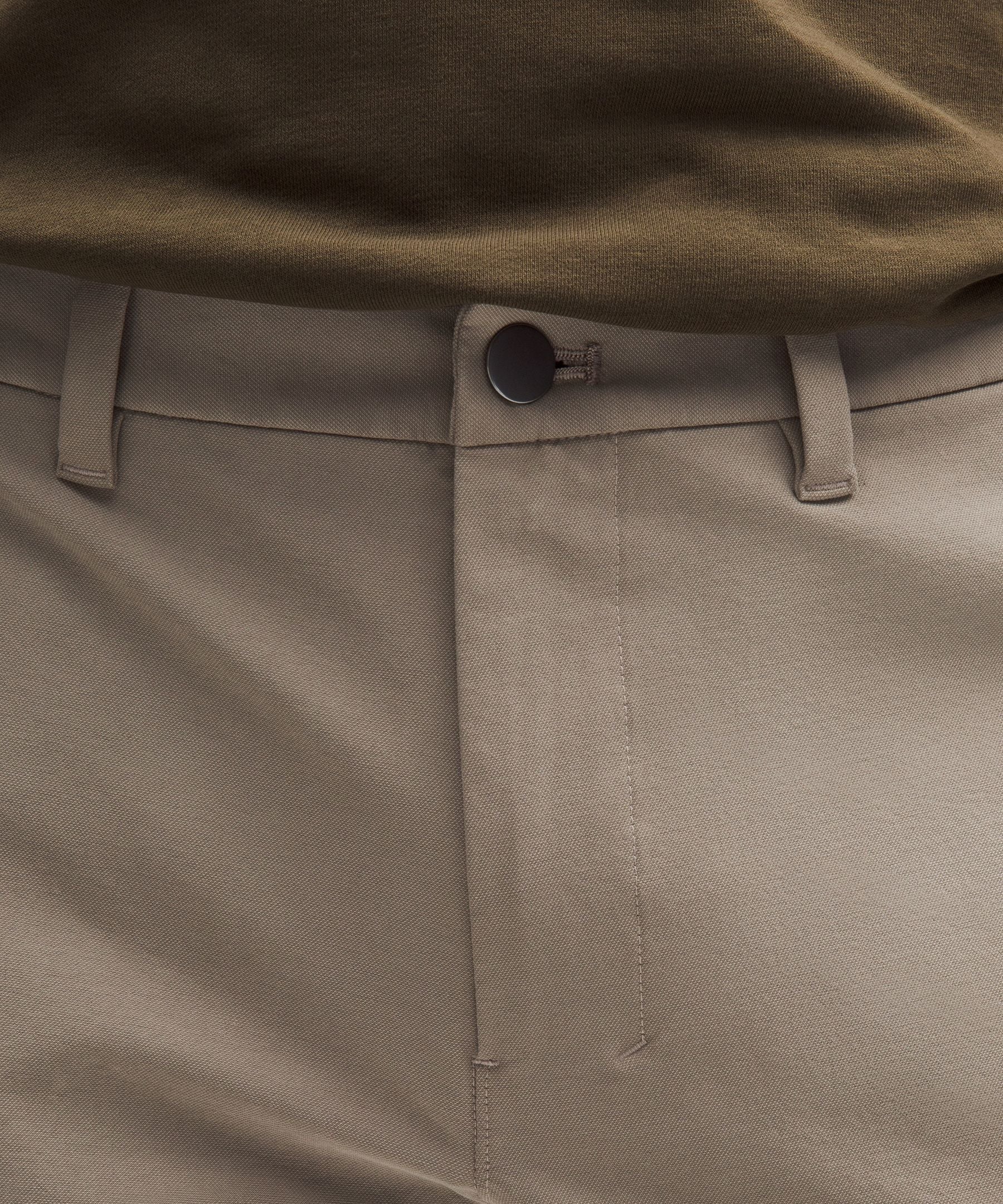 Lululemon ABC Slim-Fit Trouser 32L *Stretch Cotton VersaTwill Warm Ash Grey