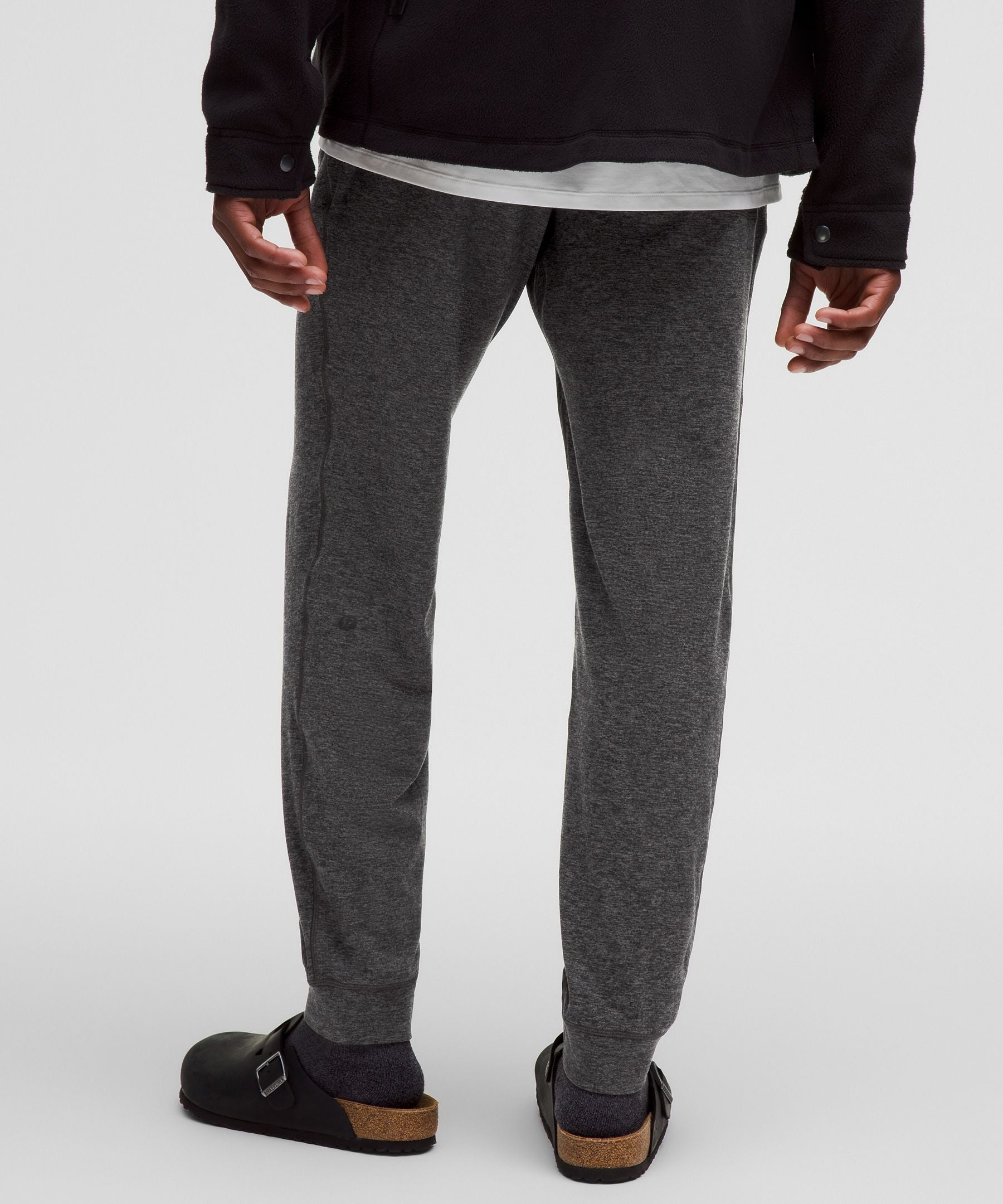 Lululemon Soft Jersey Jogger *Regular Heathered Black/Heathered Graphite Grey