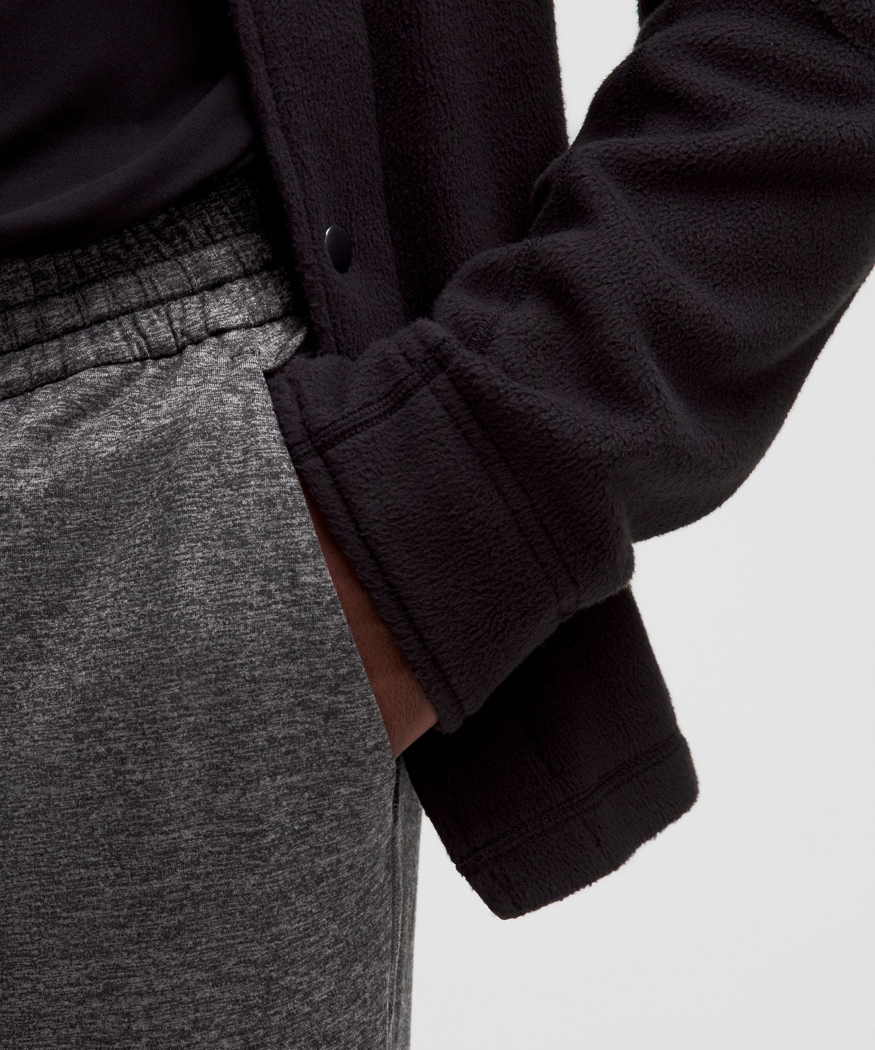Lululemon Soft Jersey Jogger *Regular Heathered Black/Heathered Graphite Grey