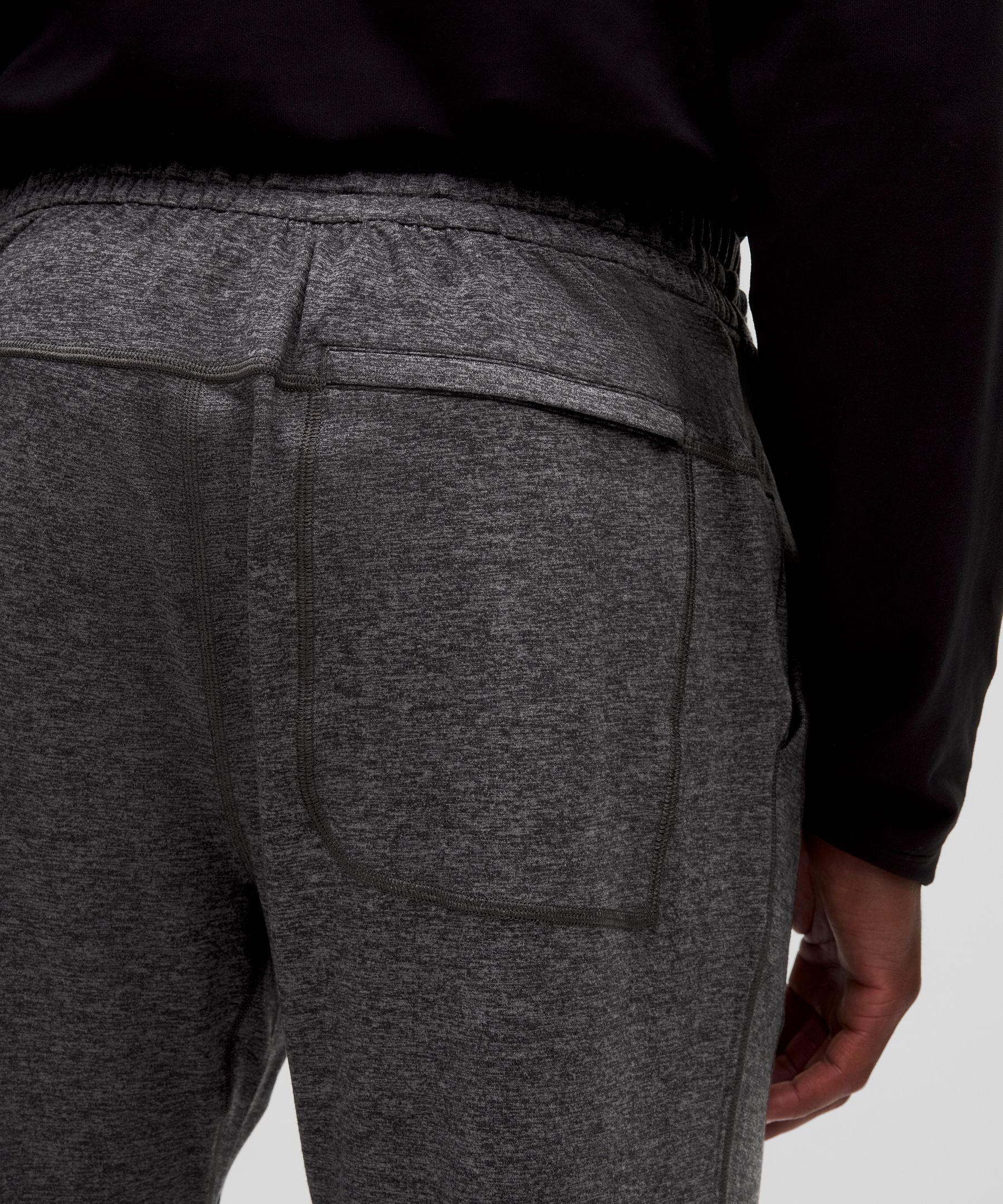 Lululemon Soft Jersey Jogger *Regular Heathered Black/Heathered Graphite Grey
