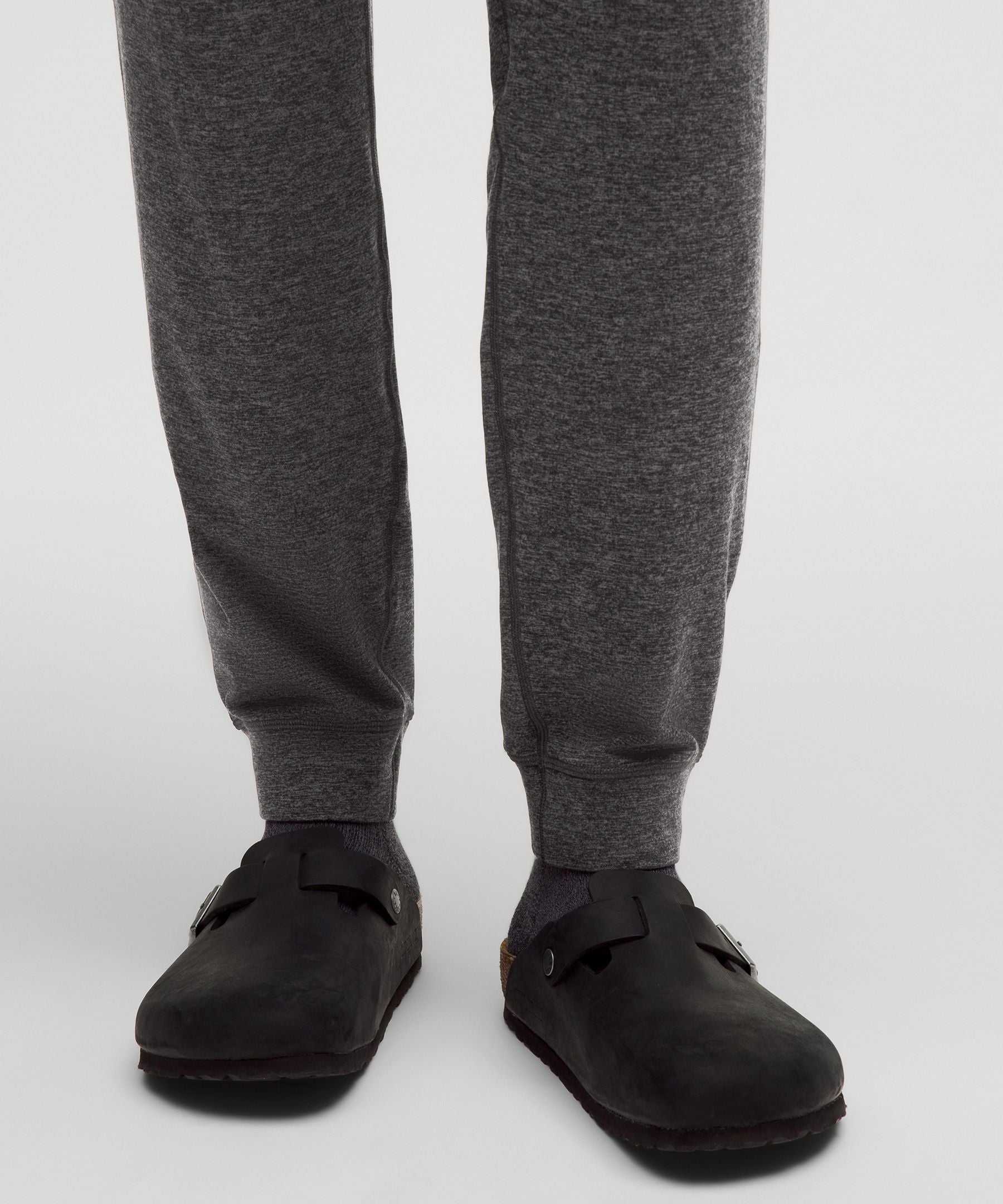 Lululemon Soft Jersey Jogger *Regular Heathered Black/Heathered Graphite Grey