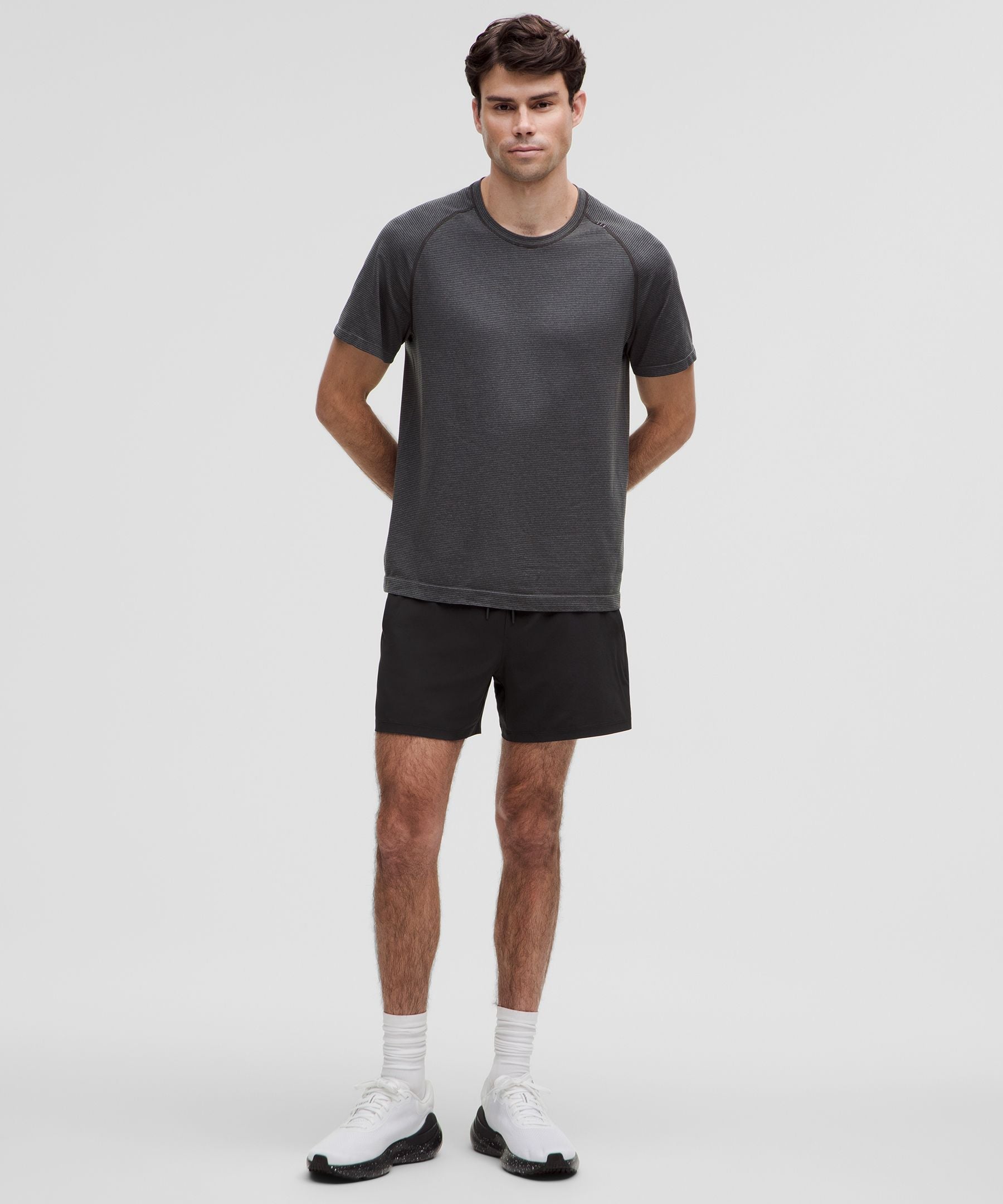 Lululemon Pace Breaker Lined Short 7" Black