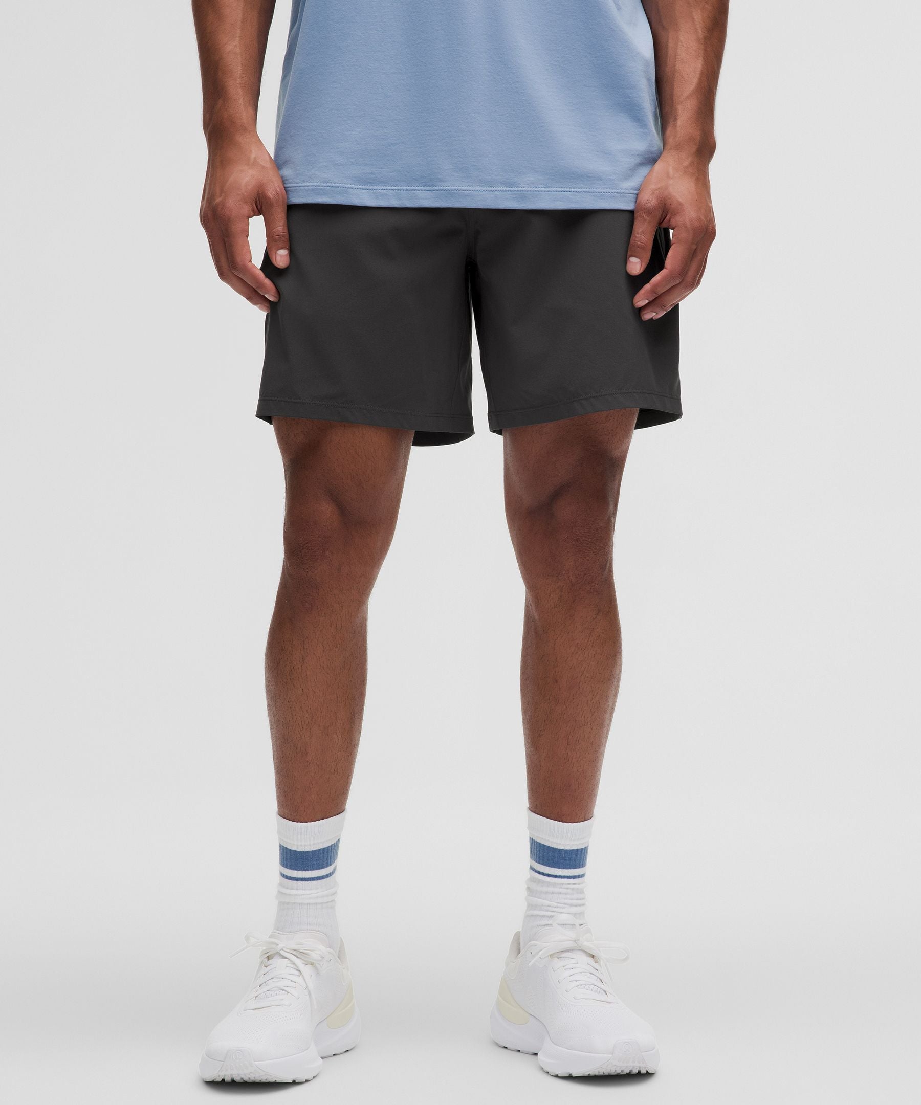 Lululemon Pace Breaker Lined Short 7" Graphite Grey