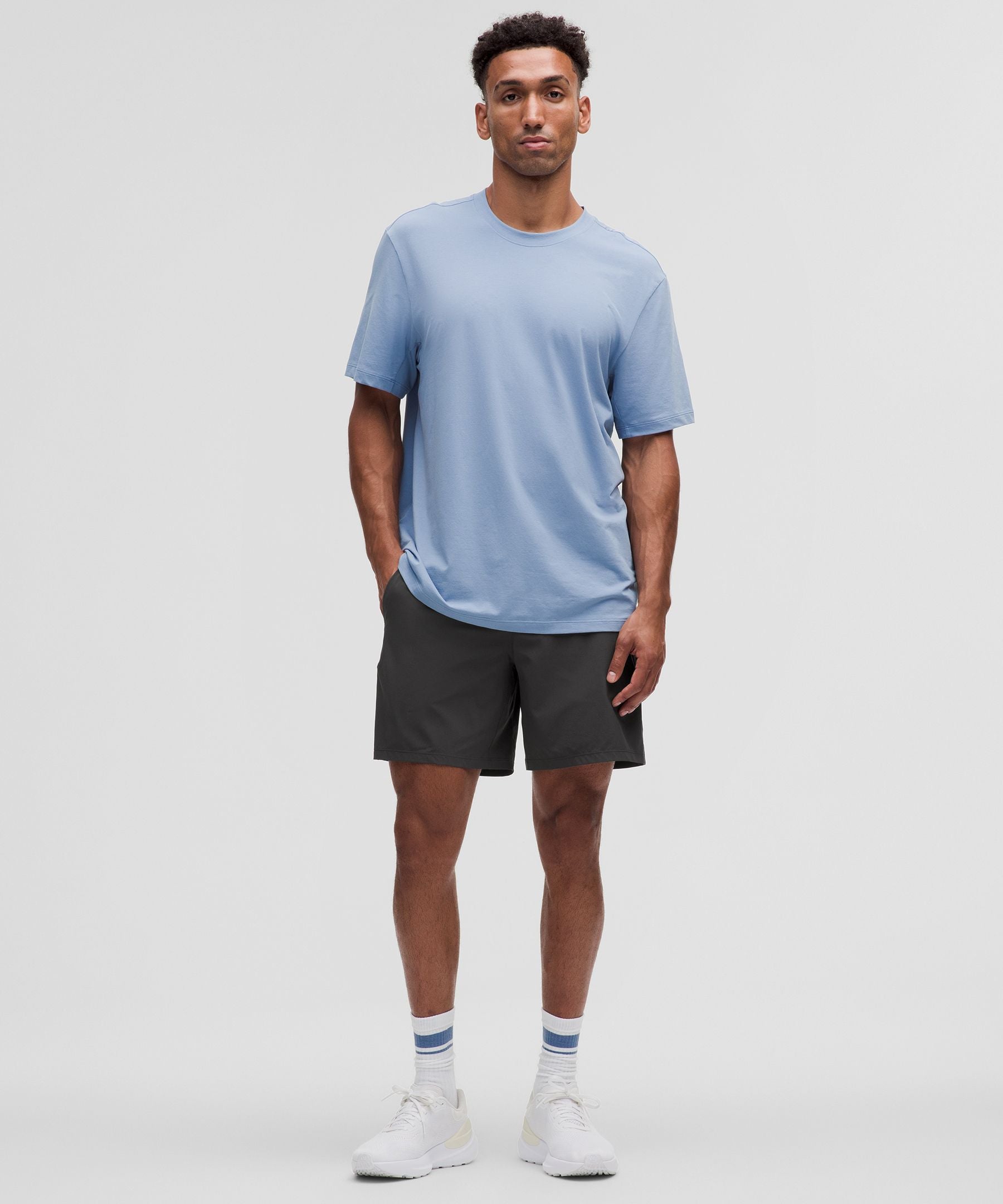 Lululemon Pace Breaker Lined Short 7" Graphite Grey