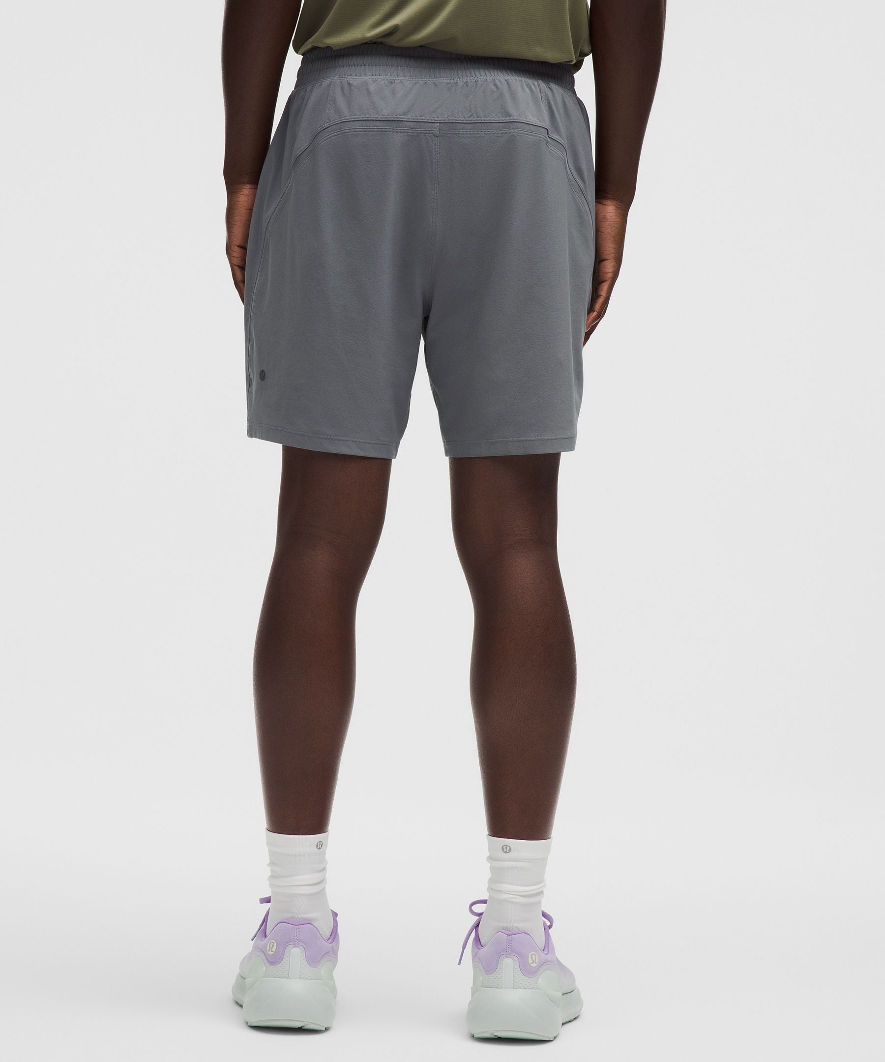 Lululemon Pace Breaker Lined Short 7" Solar Grey