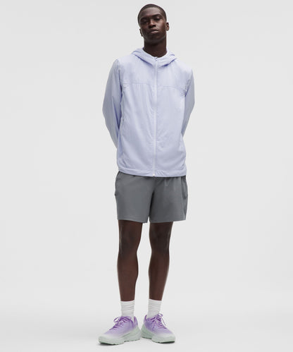 Lululemon Pace Breaker Lined Short 7" Solar Grey