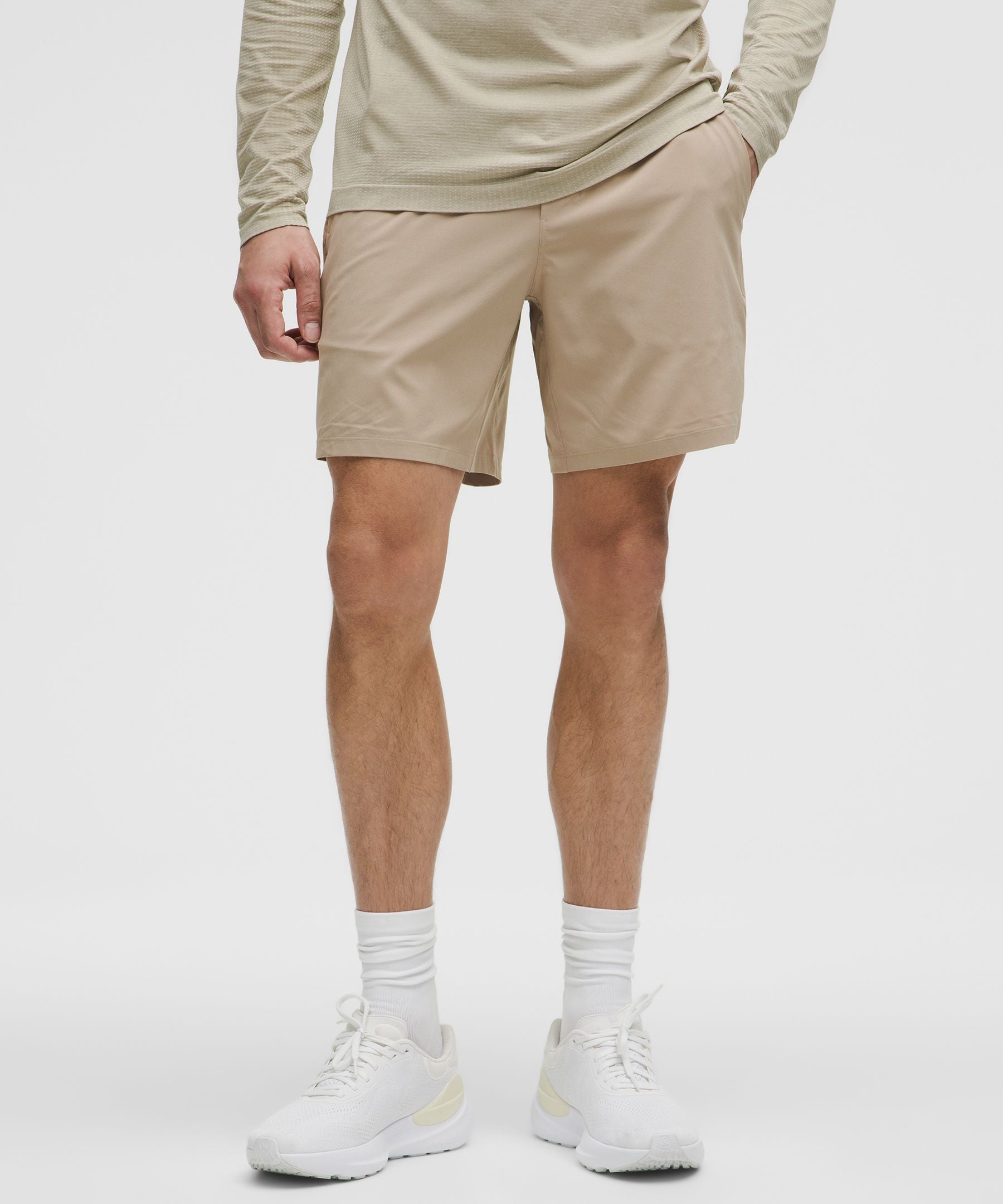 Lululemon Pace Breaker Lined Short 7" Sheer Oak
