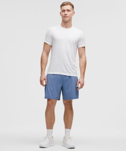 Lululemon Pace Breaker Lined Short 7" Washed Denim
