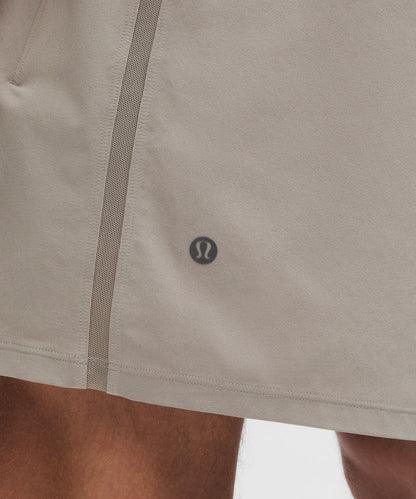 Lululemon Pace Breaker Lined Short 7" Warm Ash Grey