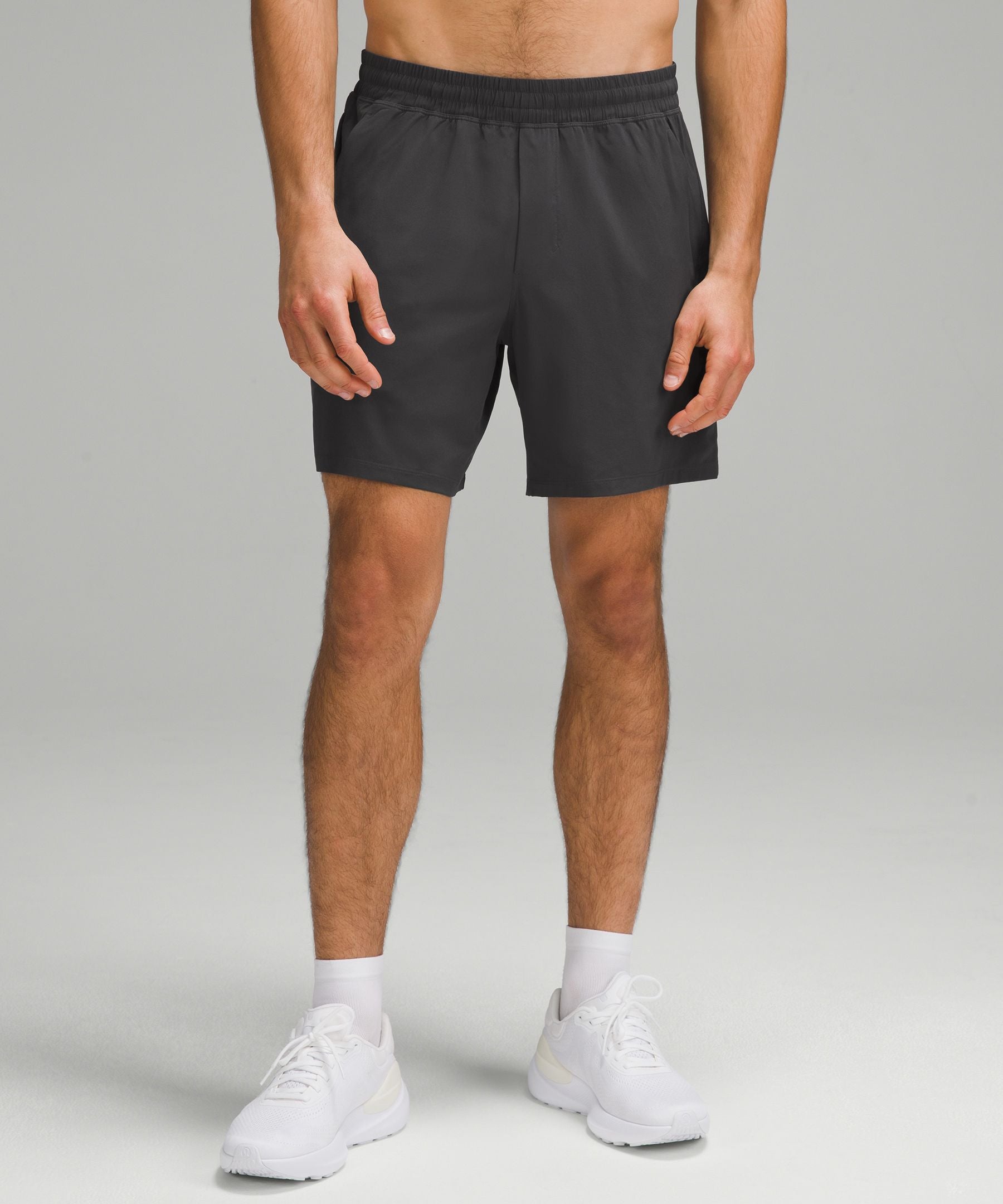 Lululemon Pace Breaker Linerless Short 7" Graphite Grey
