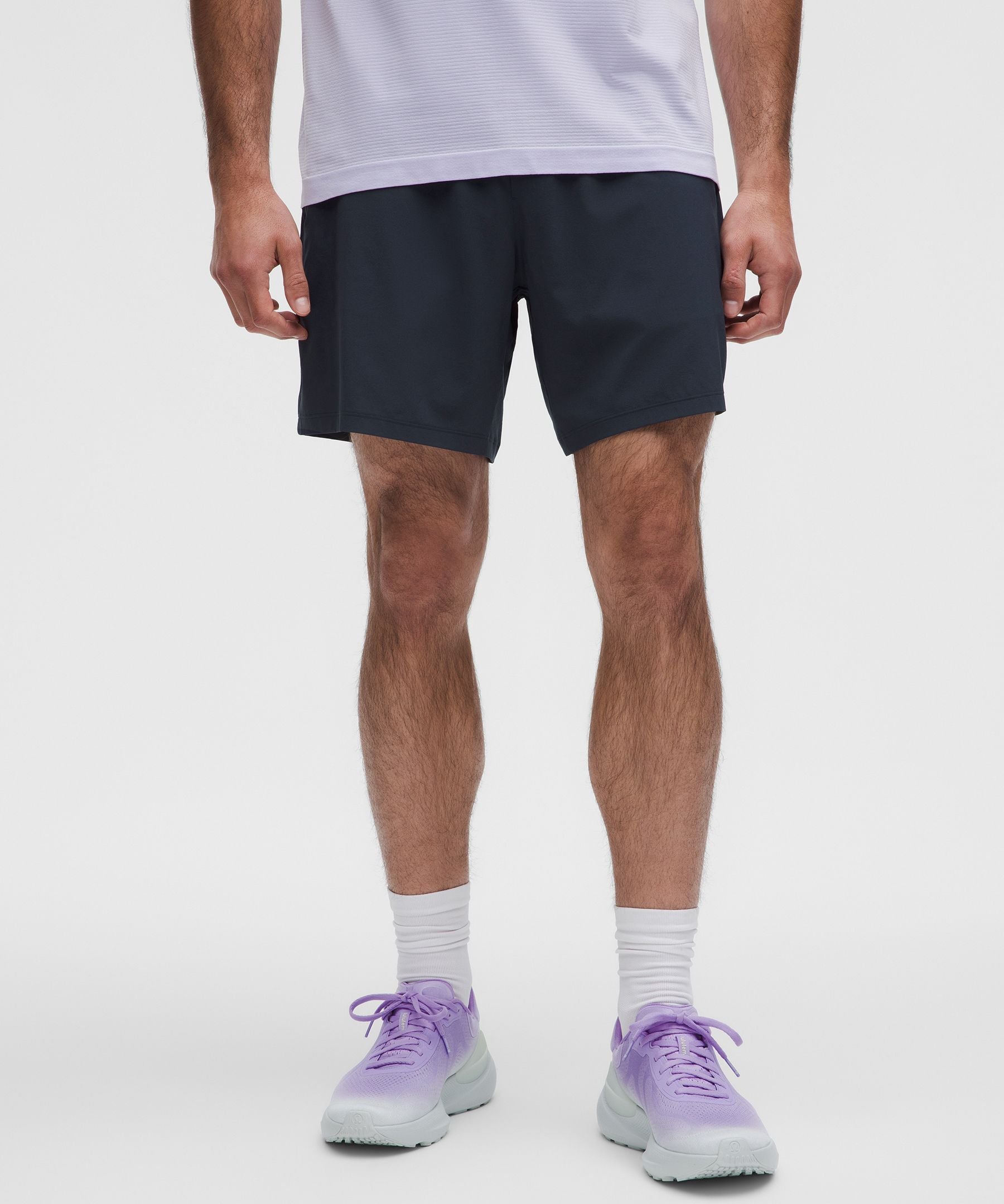 Lululemon Pace Breaker Linerless Short 7" True Navy