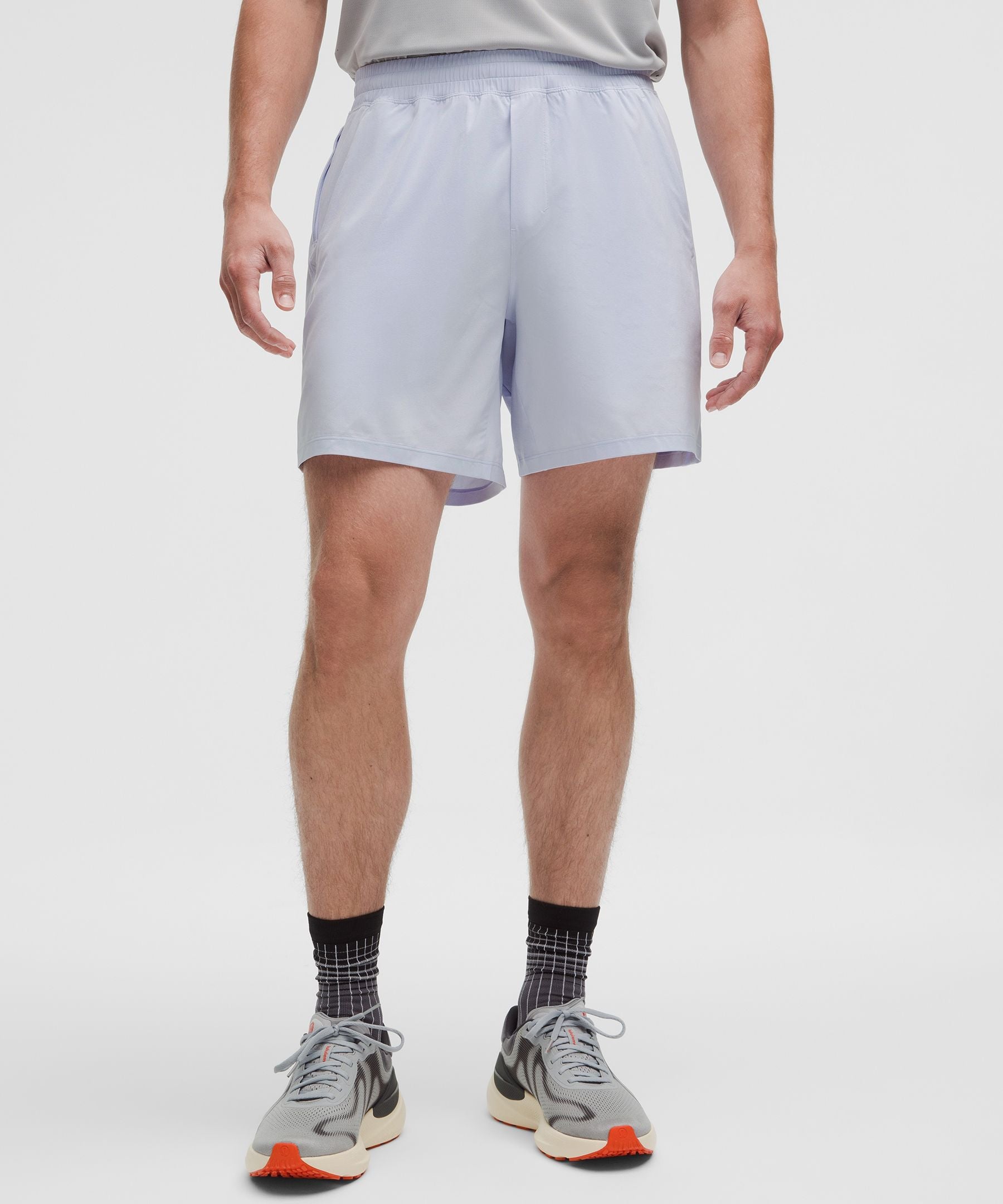 Lululemon Pace Breaker Linerless Short 7" Serene Blue