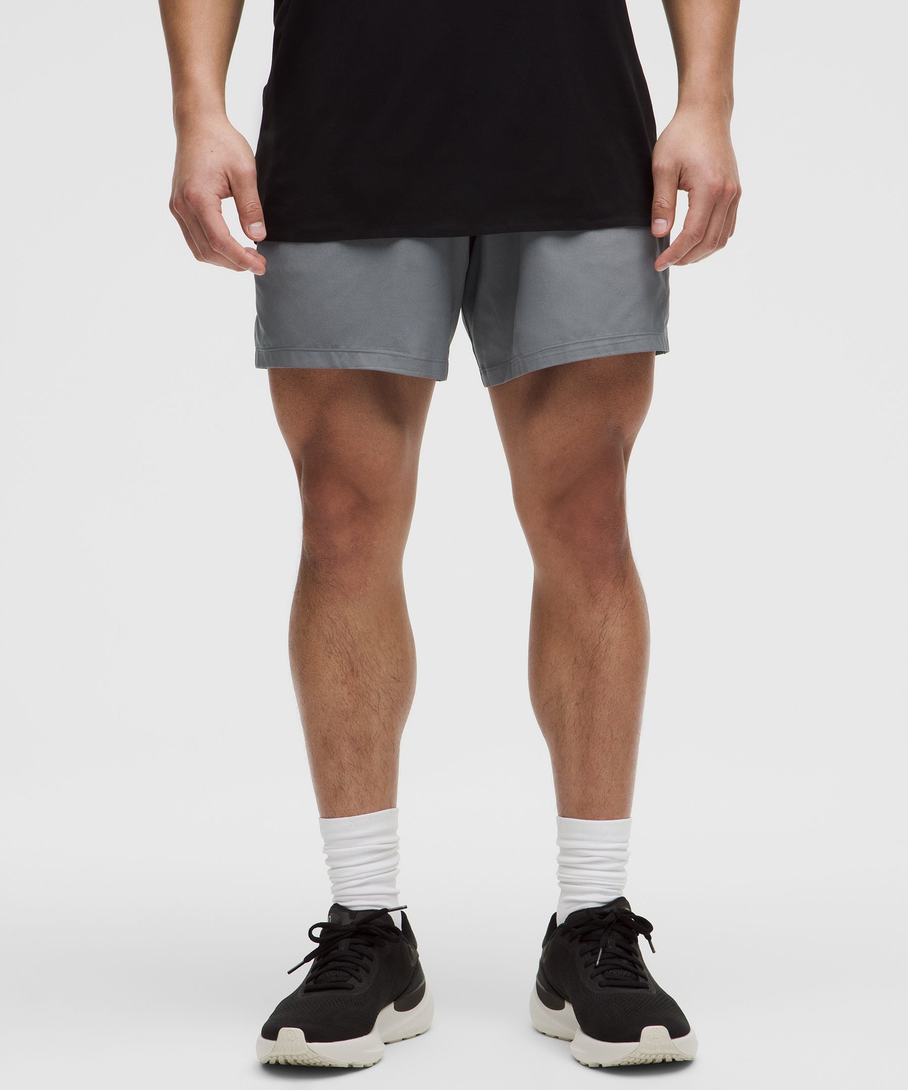 Lululemon Pace Breaker Linerless Short 7" Solar Grey
