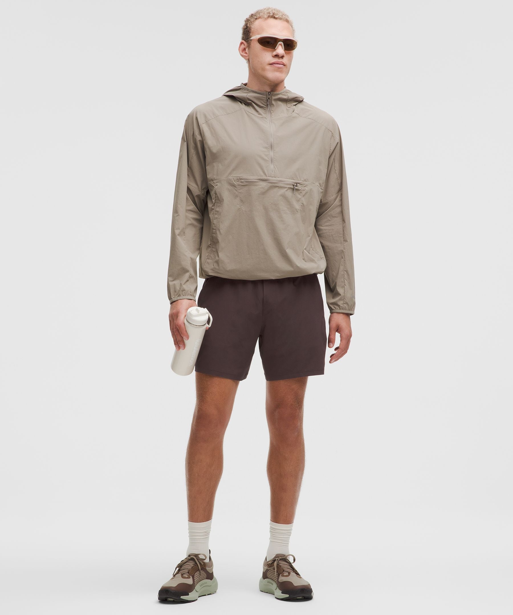 Lululemon Pace Breaker Linerless Short 7" Sequoia