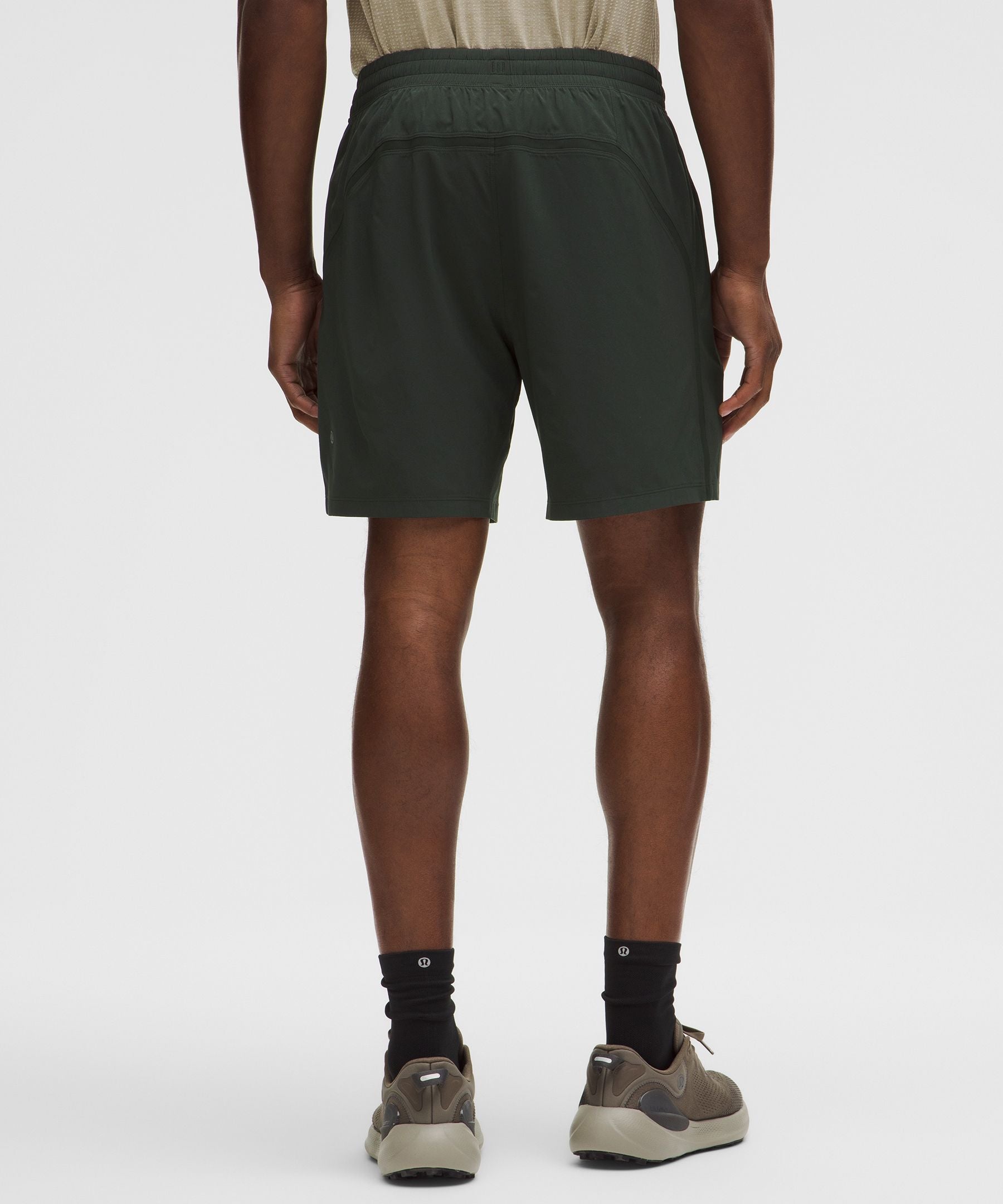 Lululemon Pace Breaker Linerless Short 7" Rainforest Green