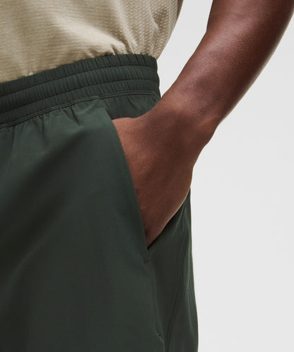 Lululemon Pace Breaker Linerless Short 7" Rainforest Green