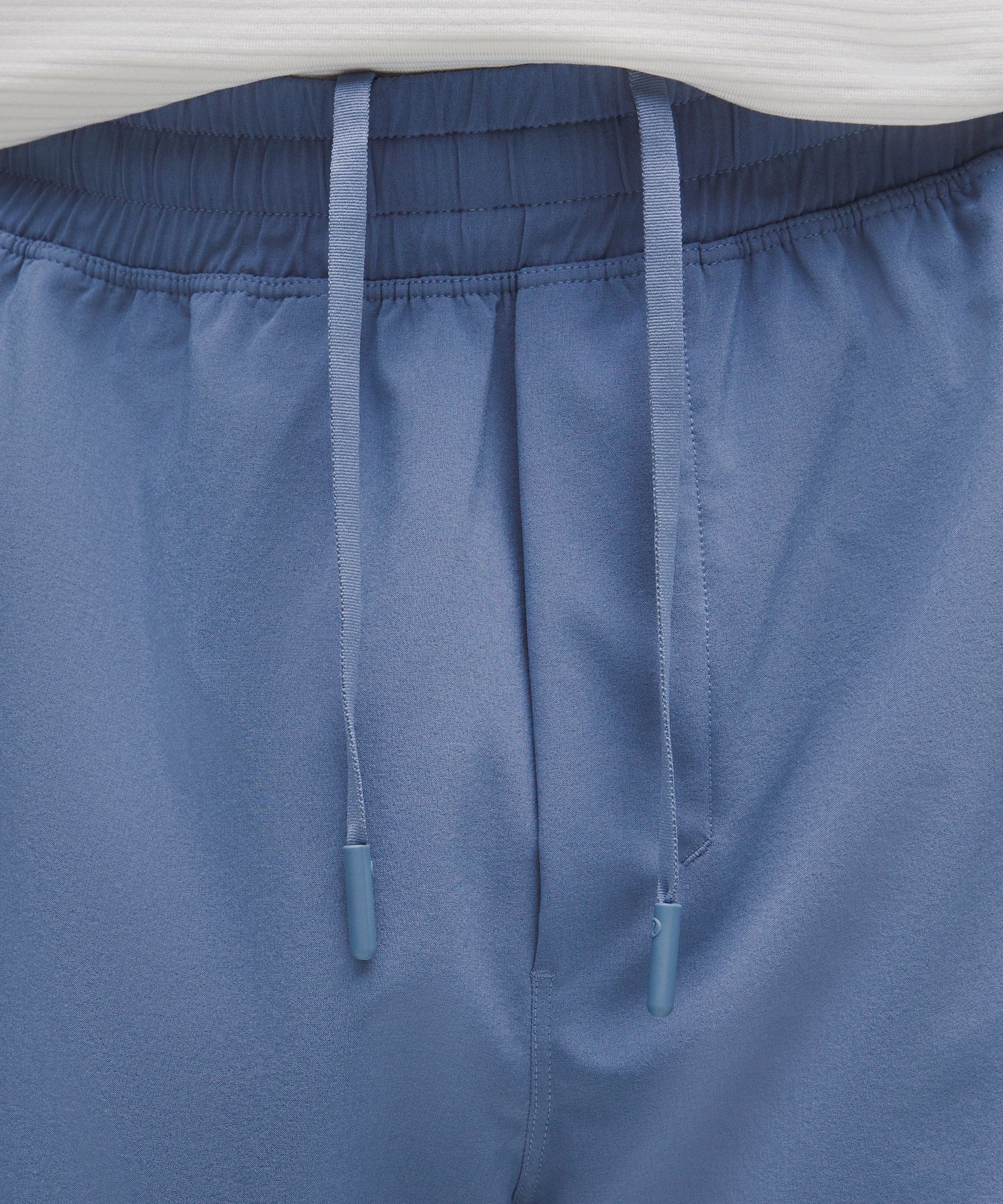 Lululemon Pace Breaker Linerless Short 7" Washed Denim