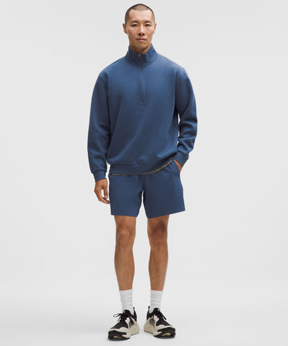 Lululemon Pace Breaker Linerless Short 7" Blue Twill