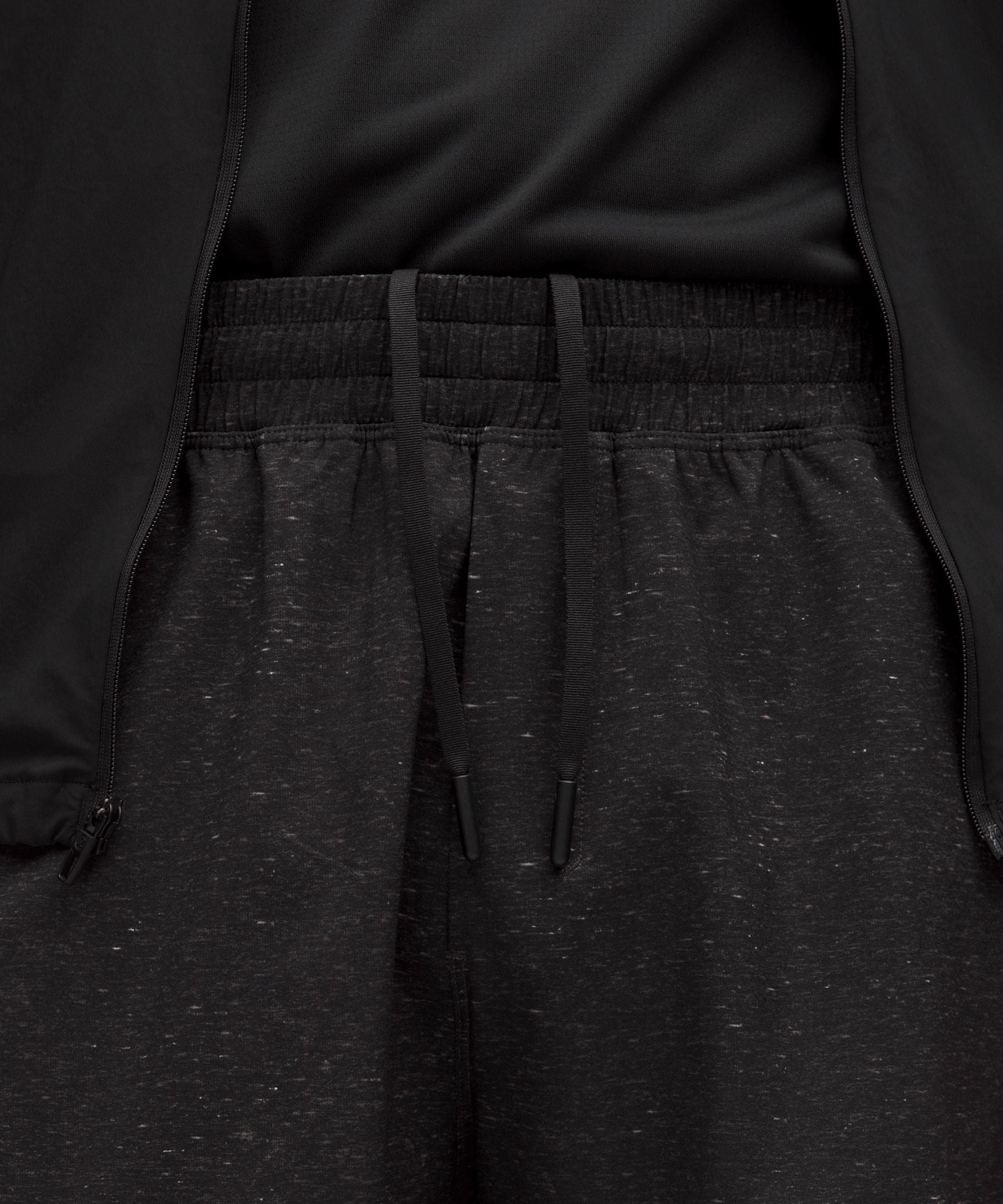 Lululemon Pace Breaker Linerless Short 7" Speckled Heather Black Multi