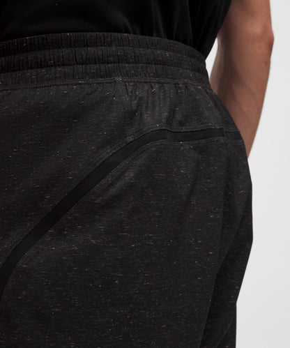 Lululemon Pace Breaker Linerless Short 7" Speckled Heather Black Multi