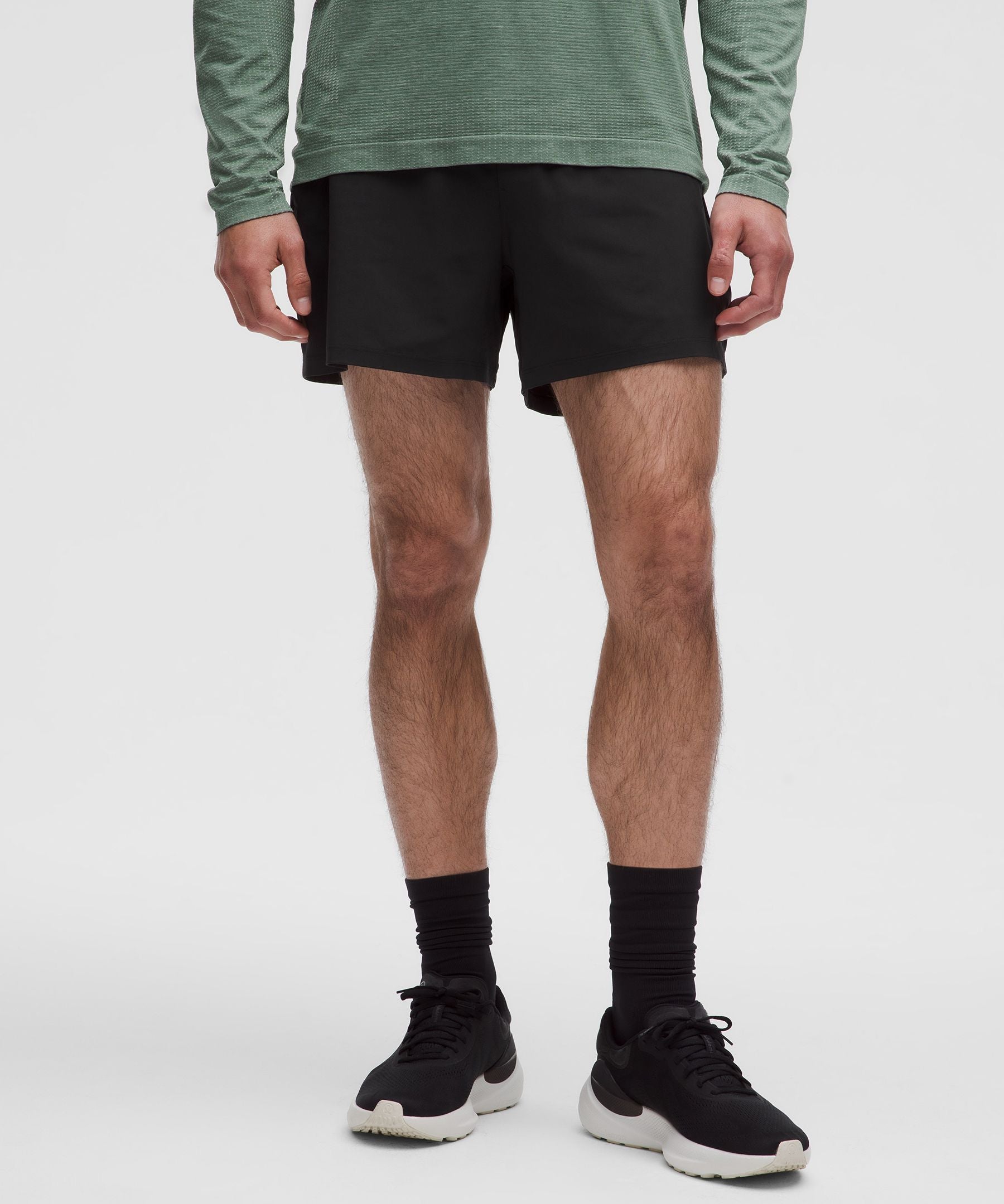 Lululemon Pace Breaker Lined Short 5" Black