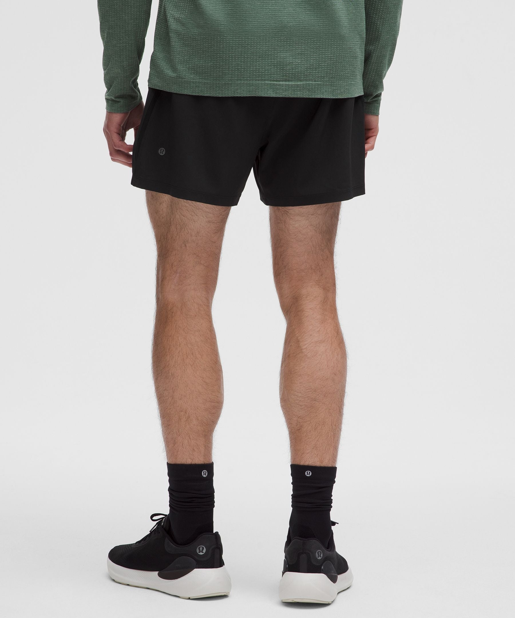 Lululemon Pace Breaker Lined Short 5" Black