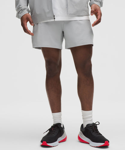 Lululemon Pace Breaker Lined Short 5" Silver Drop