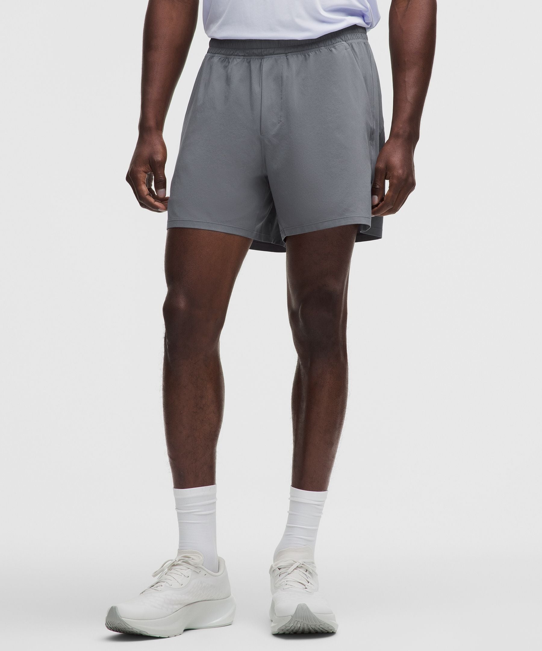 Lululemon Pace Breaker Lined Short 5" Solar Grey