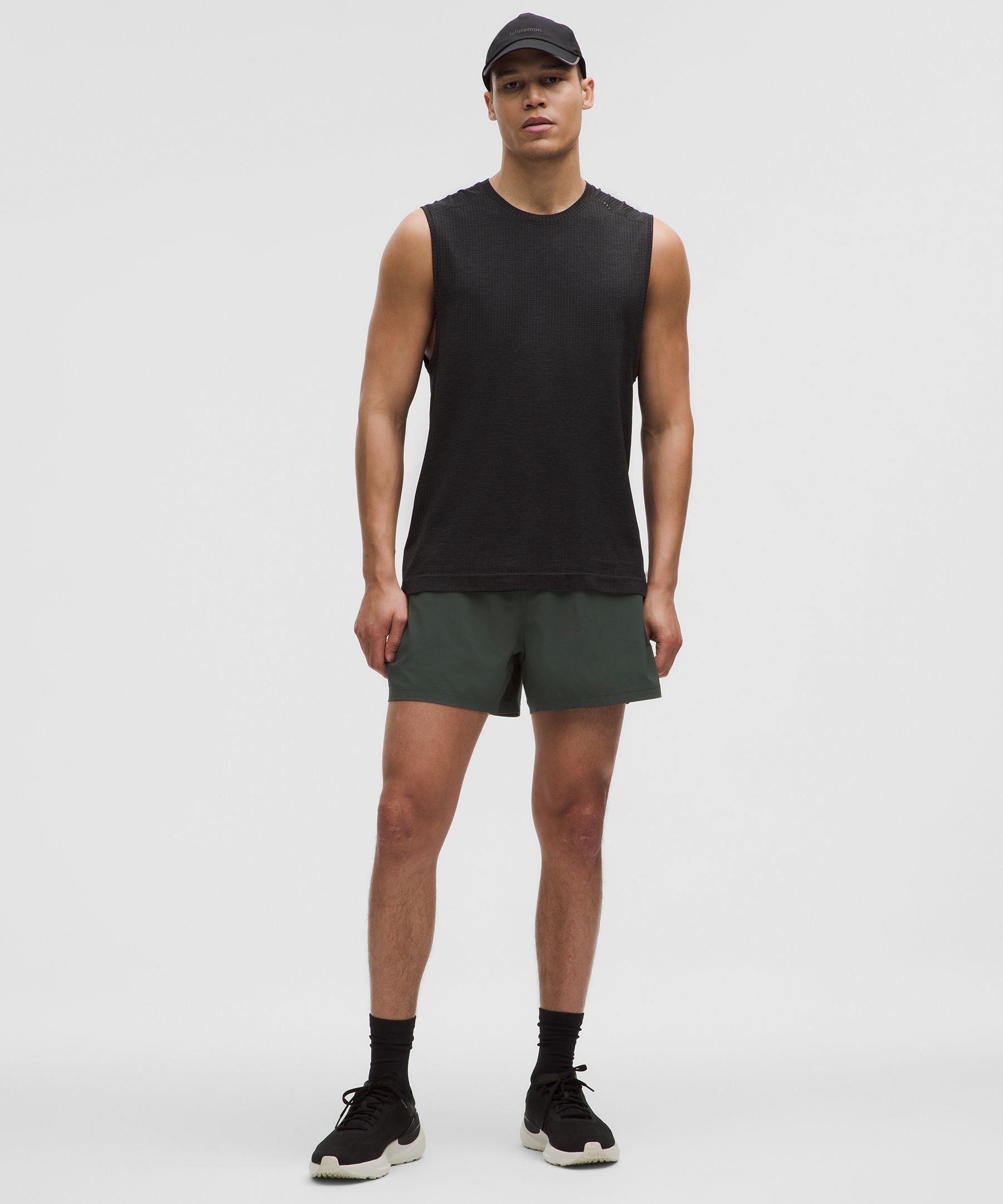 Lululemon Pace Breaker Lined Short 5" Rainforest Green