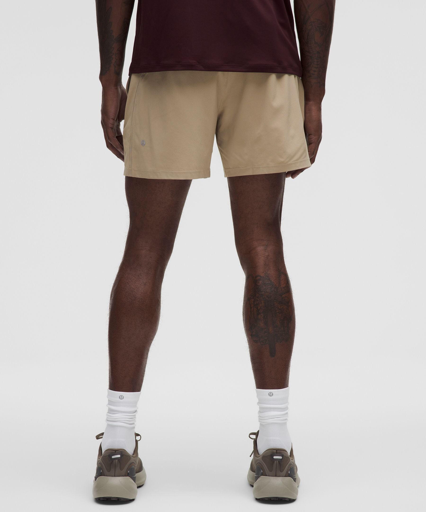 Lululemon Pace Breaker Lined Short 5" Sheer Oak