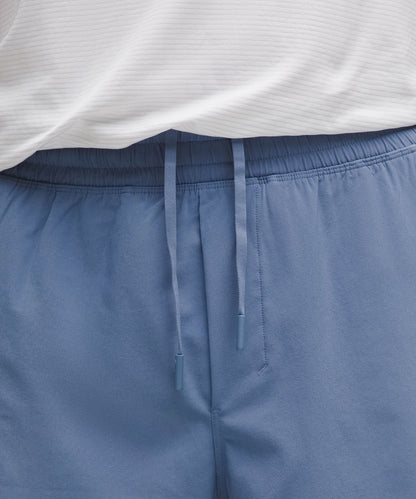 Lululemon Pace Breaker Lined Short 5" Washed Denim