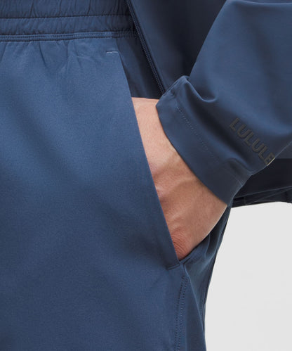 Lululemon Pace Breaker Lined Short 5" Blue Twill