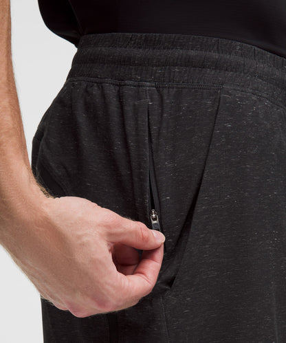 Lululemon Pace Breaker Linerless Short 5" Speckled Heather Black Multi