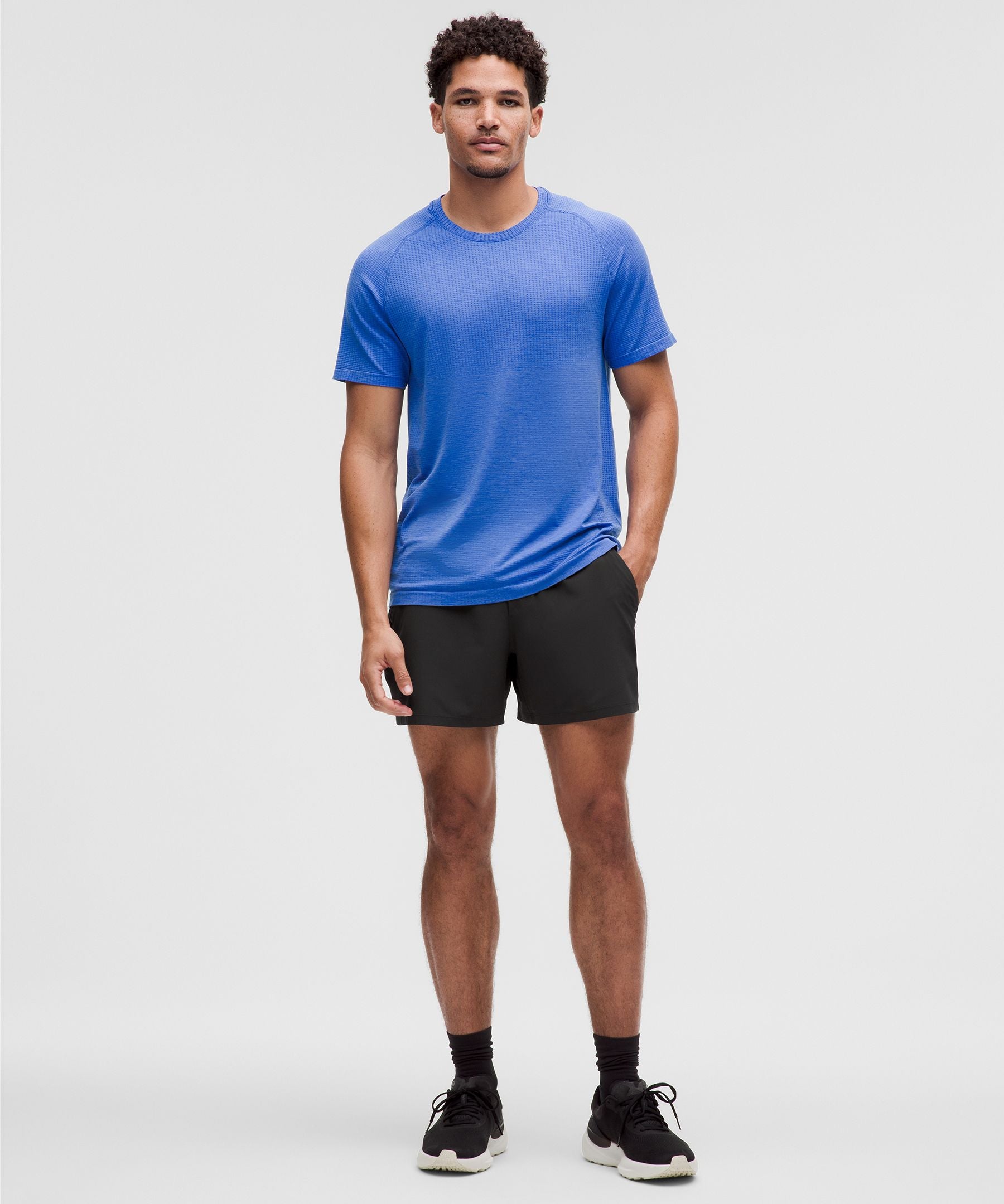 Lululemon Pace Breaker Linerless Short 5" Black