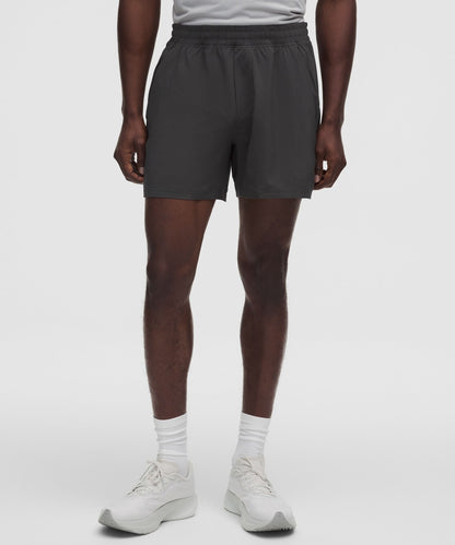 Lululemon Pace Breaker Linerless Short 5" Graphite Grey