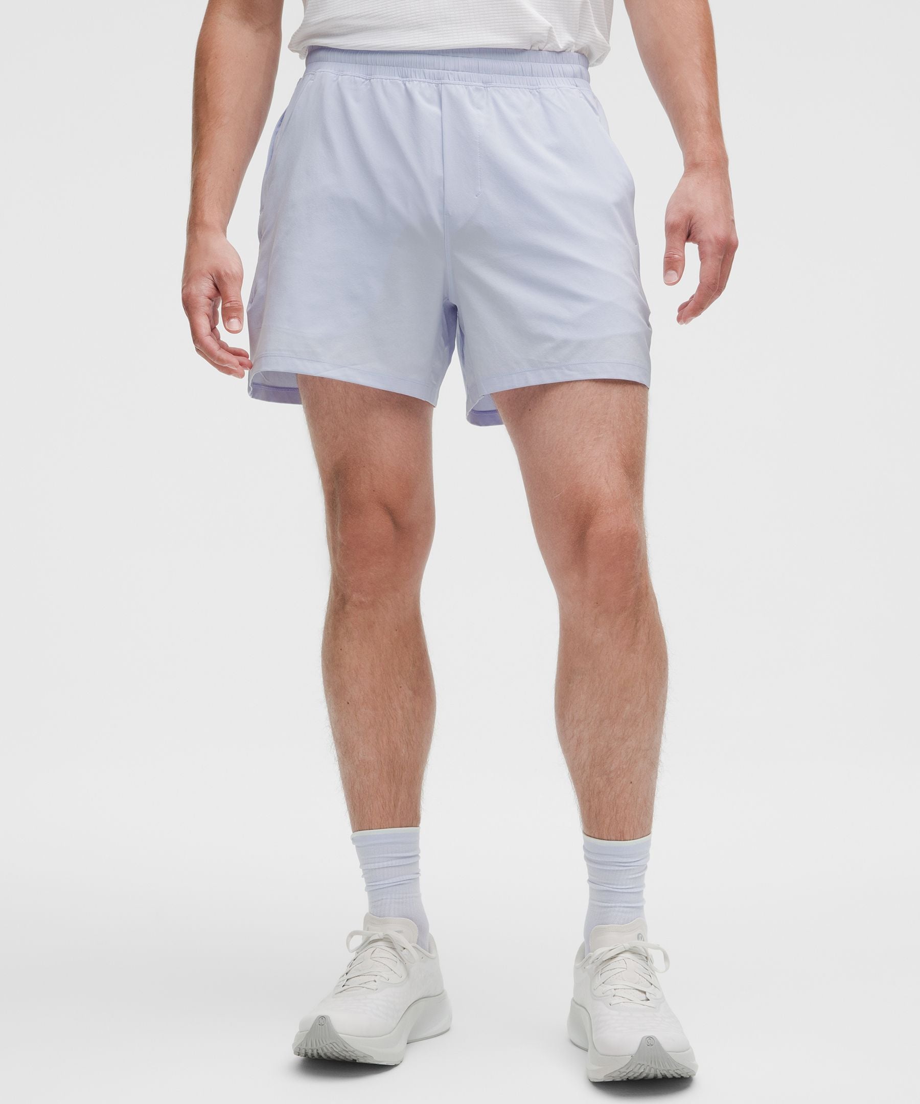Lululemon Pace Breaker Linerless Short 5" Serene Blue