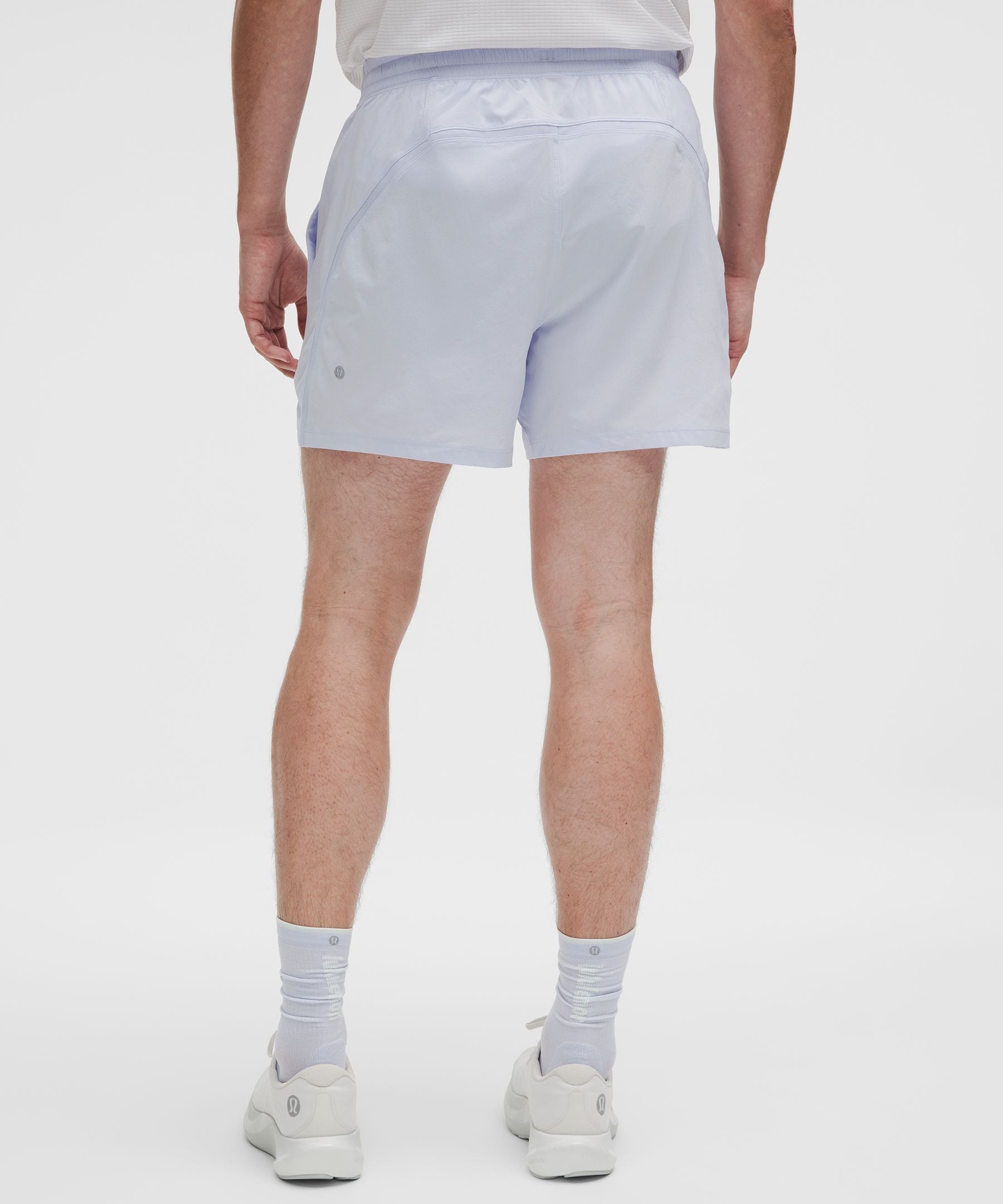 Lululemon Pace Breaker Linerless Short 5" Serene Blue