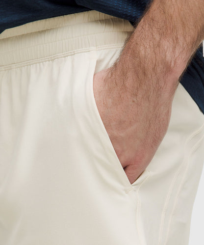 Lululemon Pace Breaker Linerless Short 5" Light Ivory