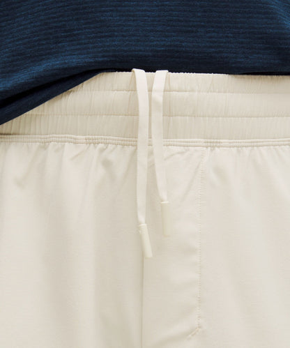 Lululemon Pace Breaker Linerless Short 5" Light Ivory
