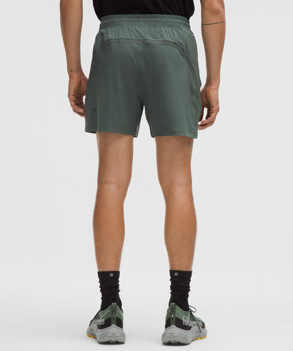 Lululemon Pace Breaker Linerless Short 5" Palm Deco