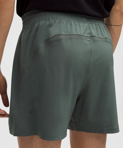 Lululemon Pace Breaker Linerless Short 5" Palm Deco