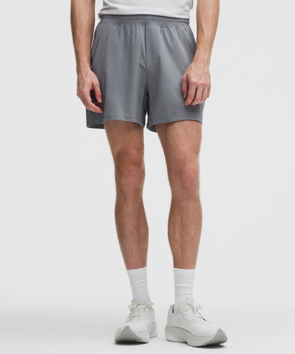 Lululemon Pace Breaker Linerless Short 5" Solar Grey