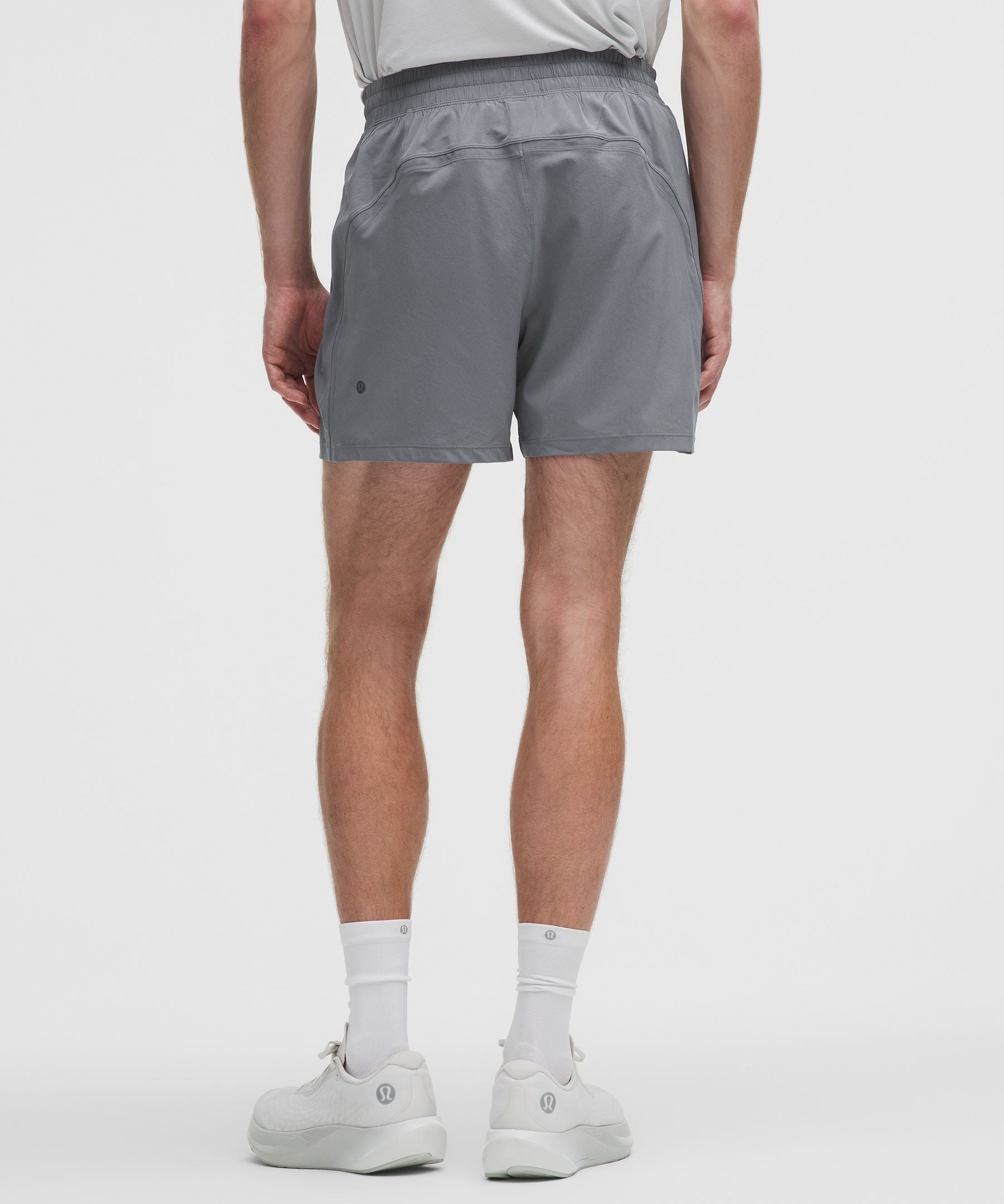 Lululemon Pace Breaker Linerless Short 5" Solar Grey