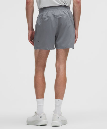 Lululemon Pace Breaker Linerless Short 5" Solar Grey