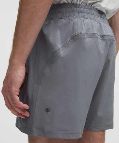 Lululemon Pace Breaker Linerless Short 5" Solar Grey