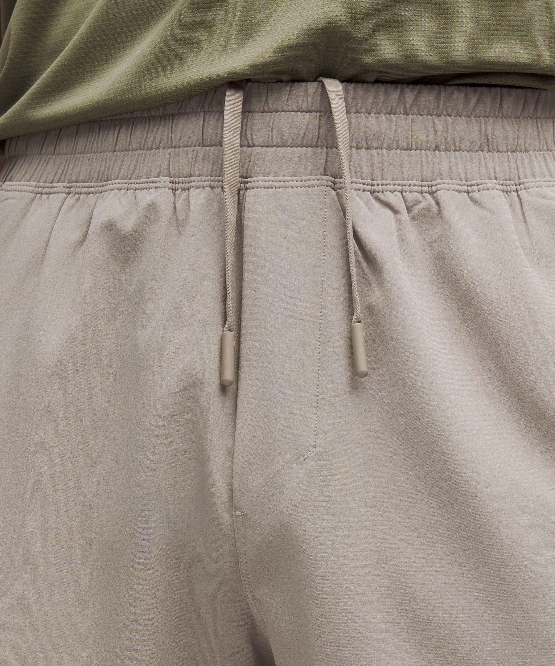 Lululemon Pace Breaker Linerless Short 5" Warm Ash Grey