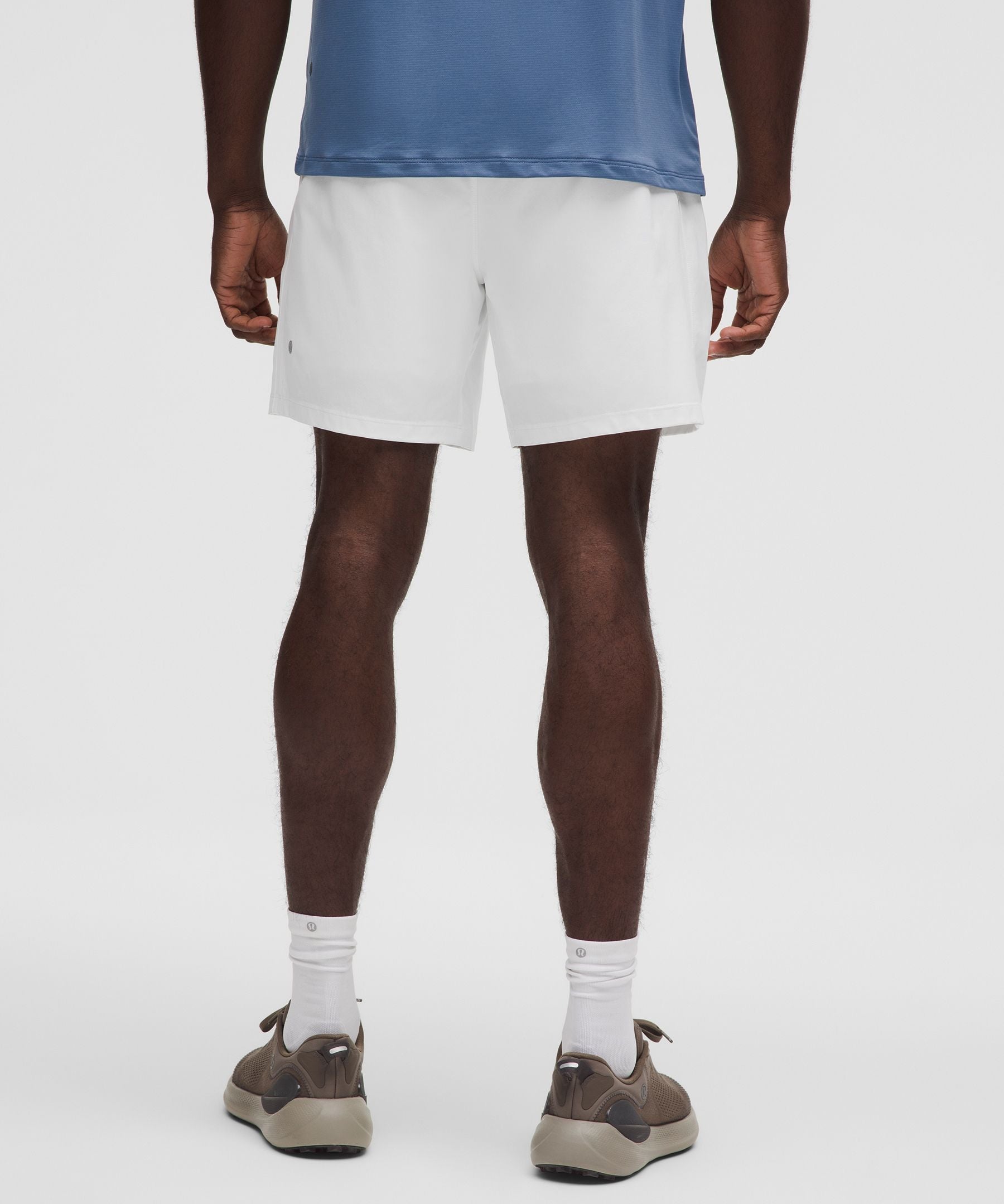 Lululemon Pace Breaker Lined Short 7" White